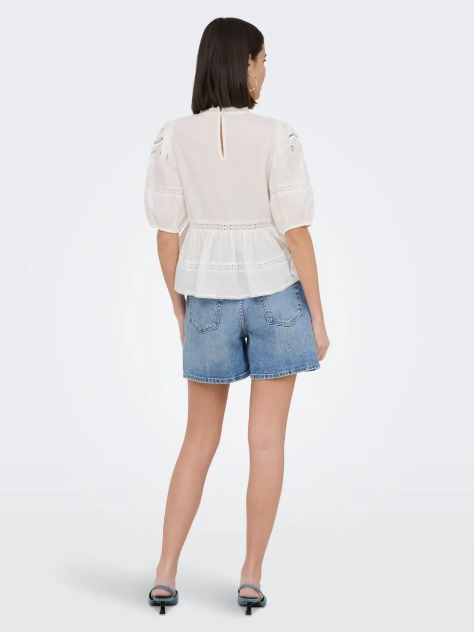 JDYLARISA Hög midja Baggy Fit Shorts