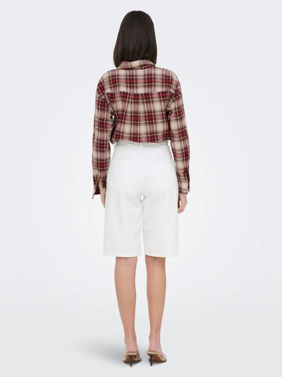 JDYLINA Medelhög midja Lös passform Bermudashorts