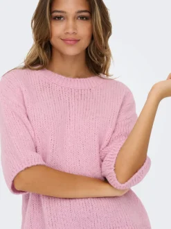 JDYLINEA Stickad T-shirt