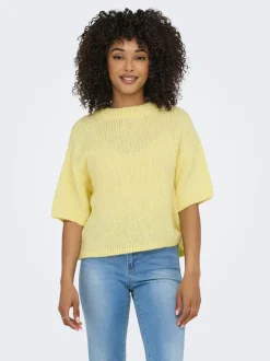 JDYLINEA Stickad T-shirt