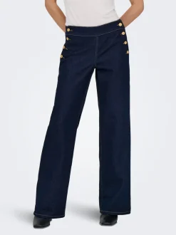 JDYLIZZIE Medelhög midja Vida ben Jeans