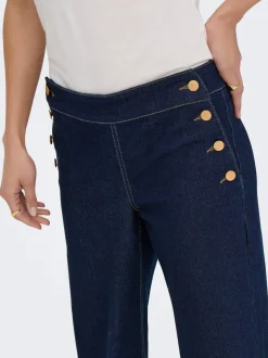 JDYLIZZIE Medelhög midja Vida ben Jeans