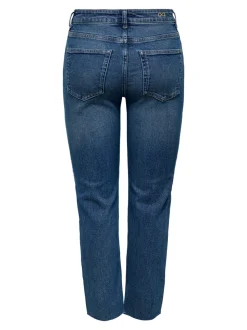 JDYLULLU Hög midja Rak passform Ankellängd Jeans