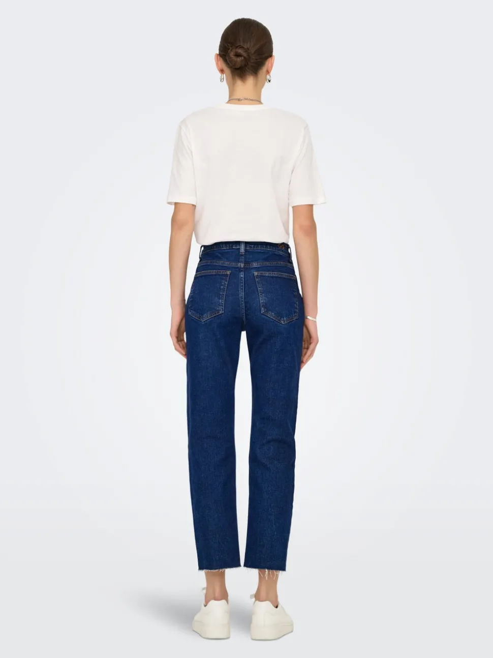 JDYLULLU Hög midja Rak passform Ankellängd Jeans