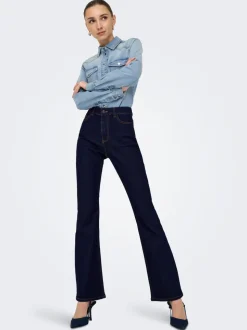 JDYMOON Hög midja Bootcut Fit Jeans