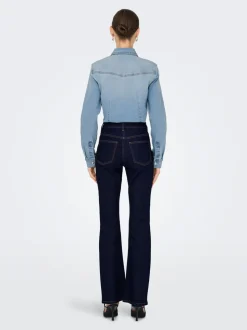JDYMOON Hög midja Bootcut Fit Jeans