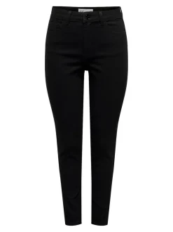 JDYMOON Hög midja Skinny Fit Ankellängd Jeans