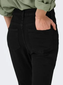 JDYMOON Hög midja Skinny Fit Ankellängd Jeans