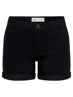 JDYMOON Medelhög midja Normal passform Denimshorts