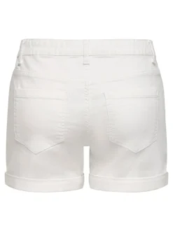 JDYMOON Medelhög midja Normal passform Denimshorts