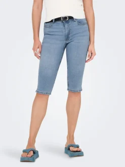 JDYMOON Medelhög midja Skinny Fit capri Jeans