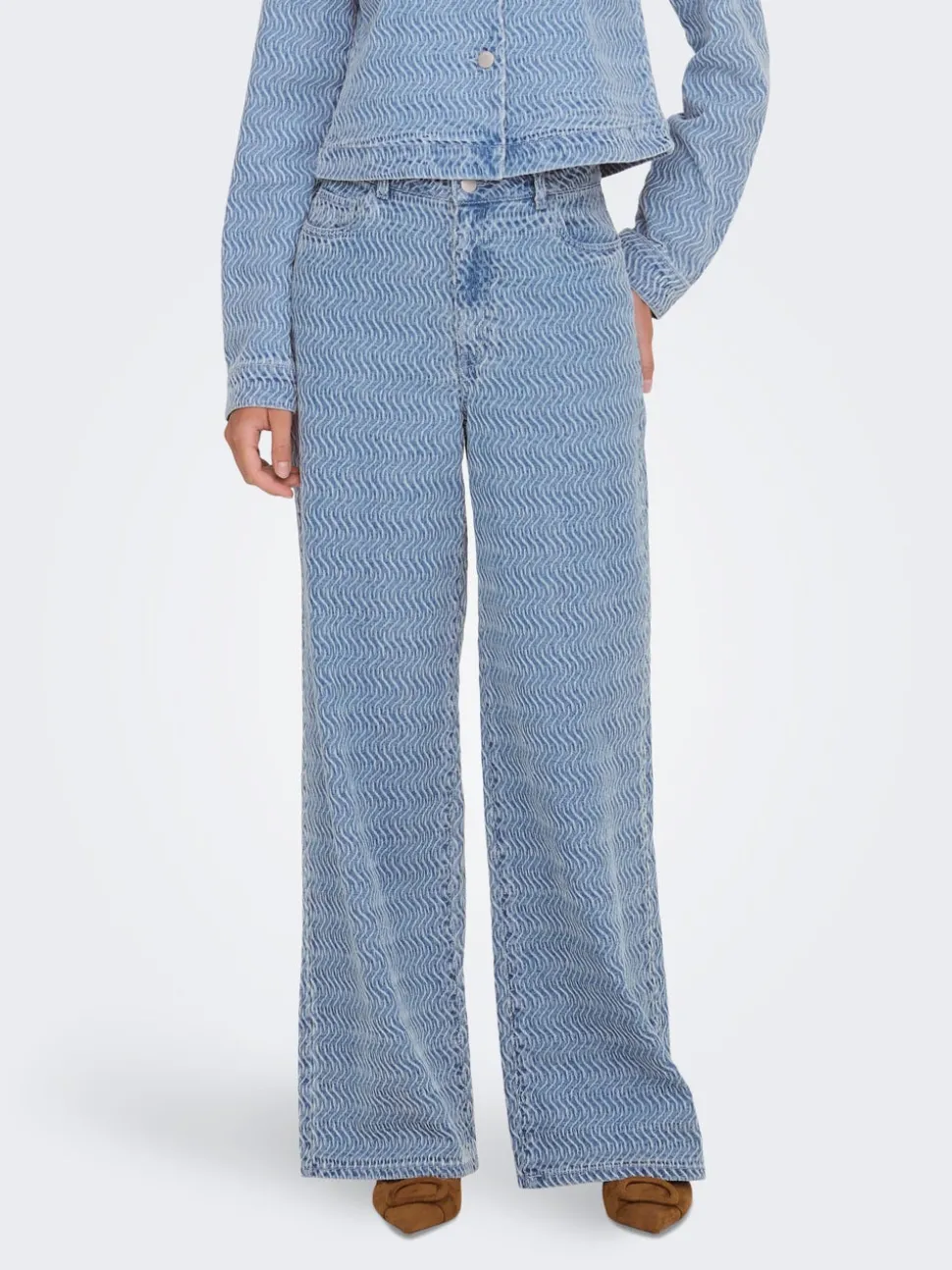 JDYNICO Hög midja Vida ben Jeans