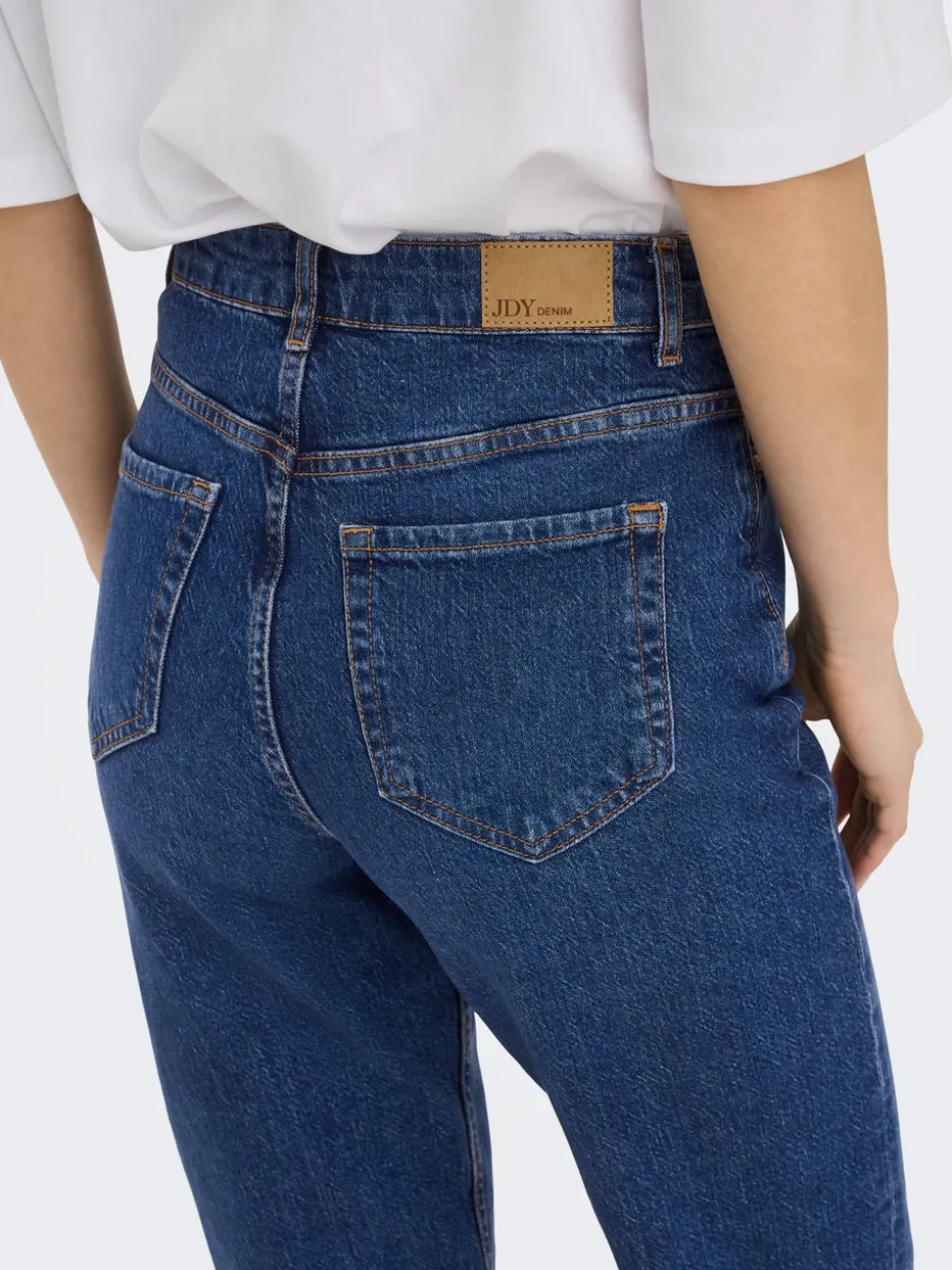 JDYPETRA Hög midja Straight Fit Jeans