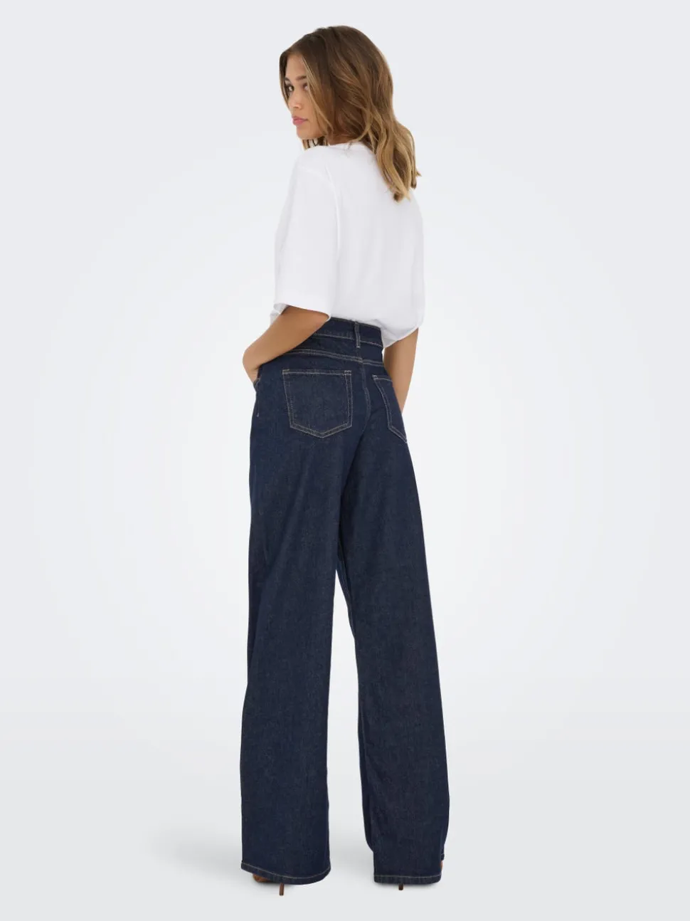 JDYRUBY Medelhög midja Lös passform Jeans