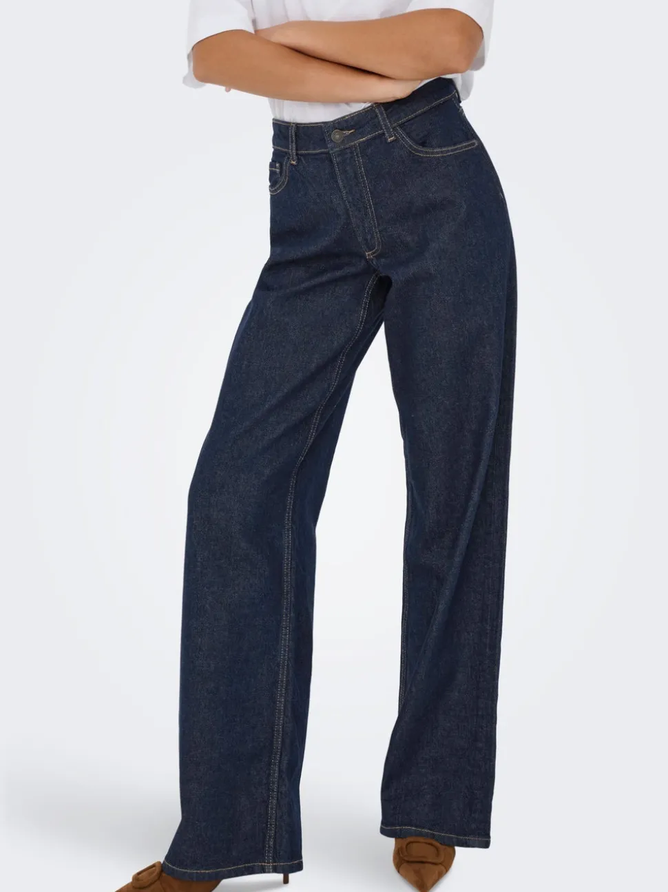 JDYRUBY Medelhög midja Lös passform Jeans