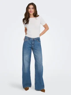 JDYRUBY Medelhög midja Lös passform Jeans
