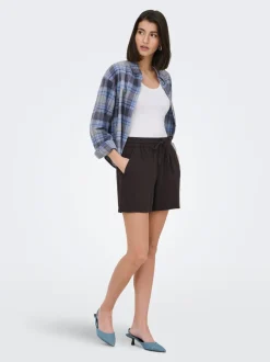 JDYSAY Hög midja Normal passform Linne Shorts
