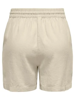 JDYSAY Hög midja Normal passform Linne Shorts