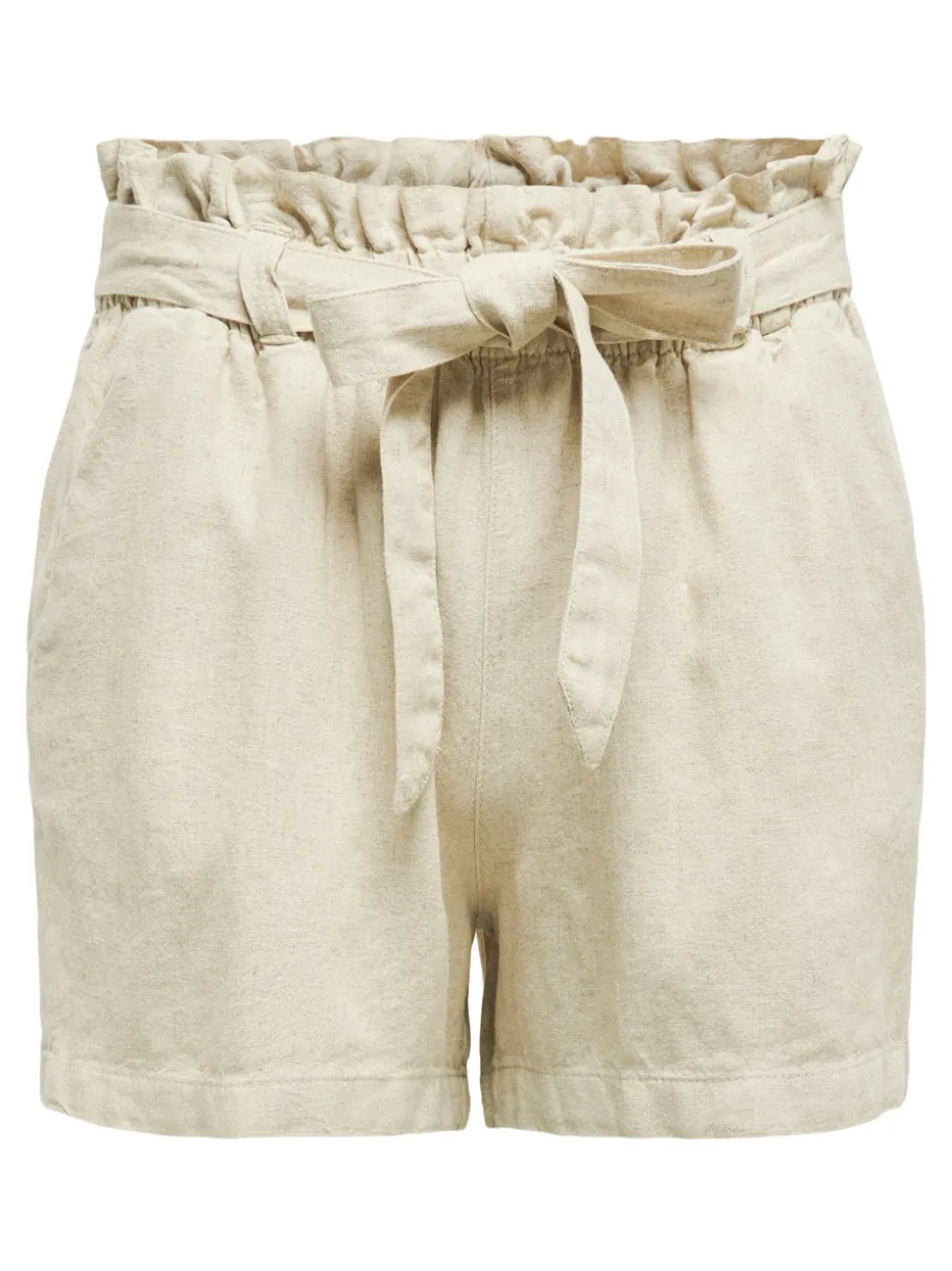 JDYSAY Medelhög midja Normal passform Linne Shorts