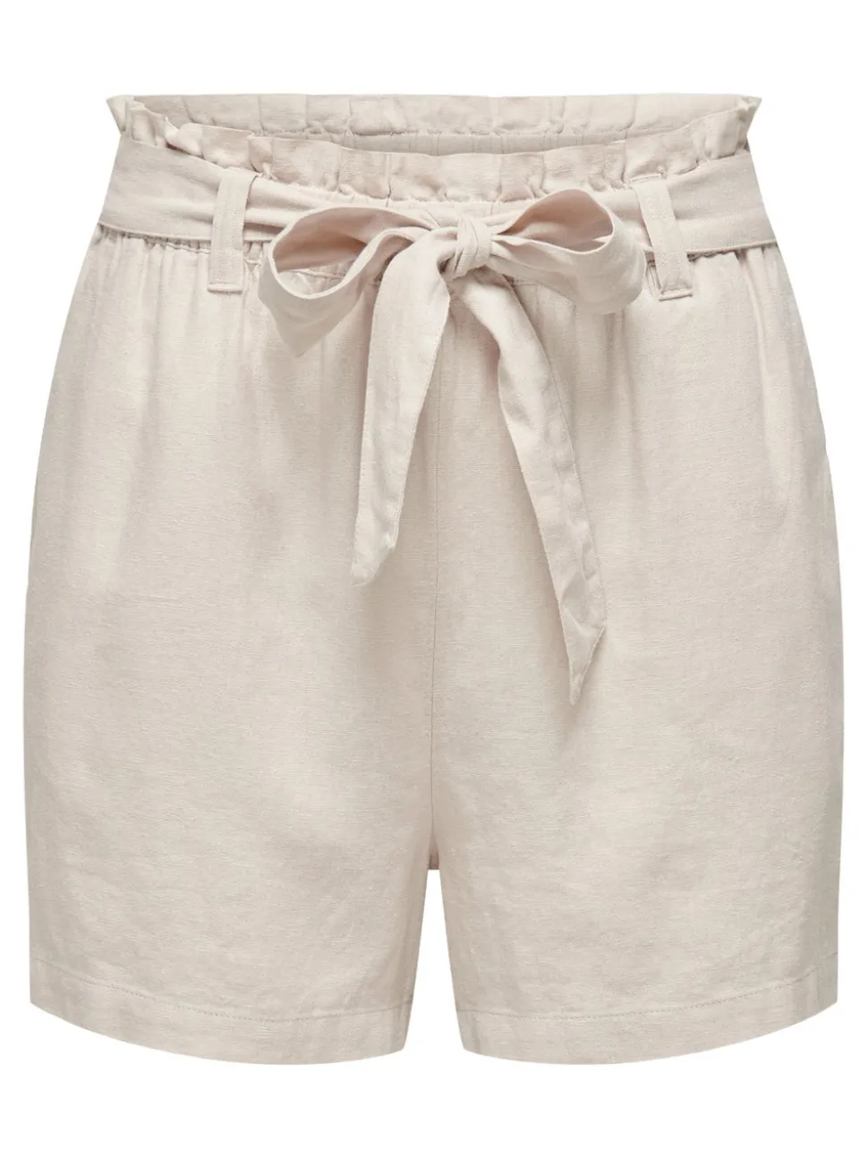 JDYSAY Medelhög midja Normal passform Linne Shorts