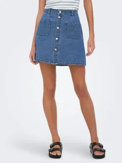 JDYSHIRAZ Jeanskjol Minikjol