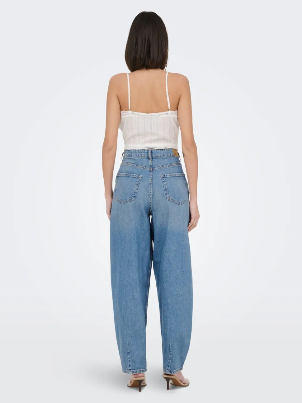 JDYSUSIE Medelhög midja Barrel-passform Jeans