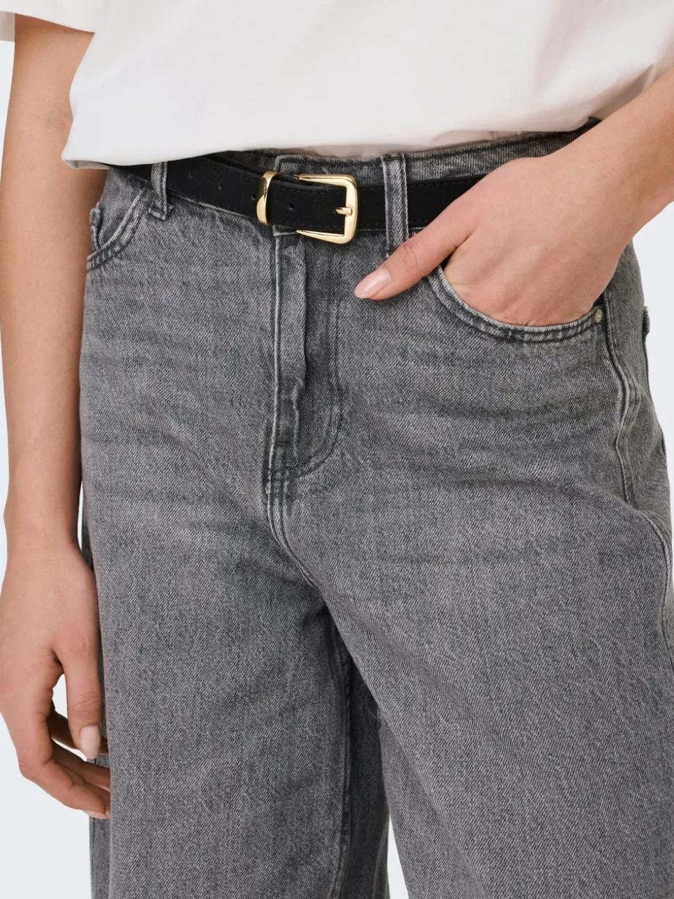 JDYSUSIE Medelhög midja Barrel-passform Jeans