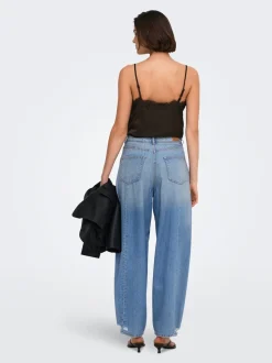 JDYSUSIE Medelhög midja Barrel-passform Jeans