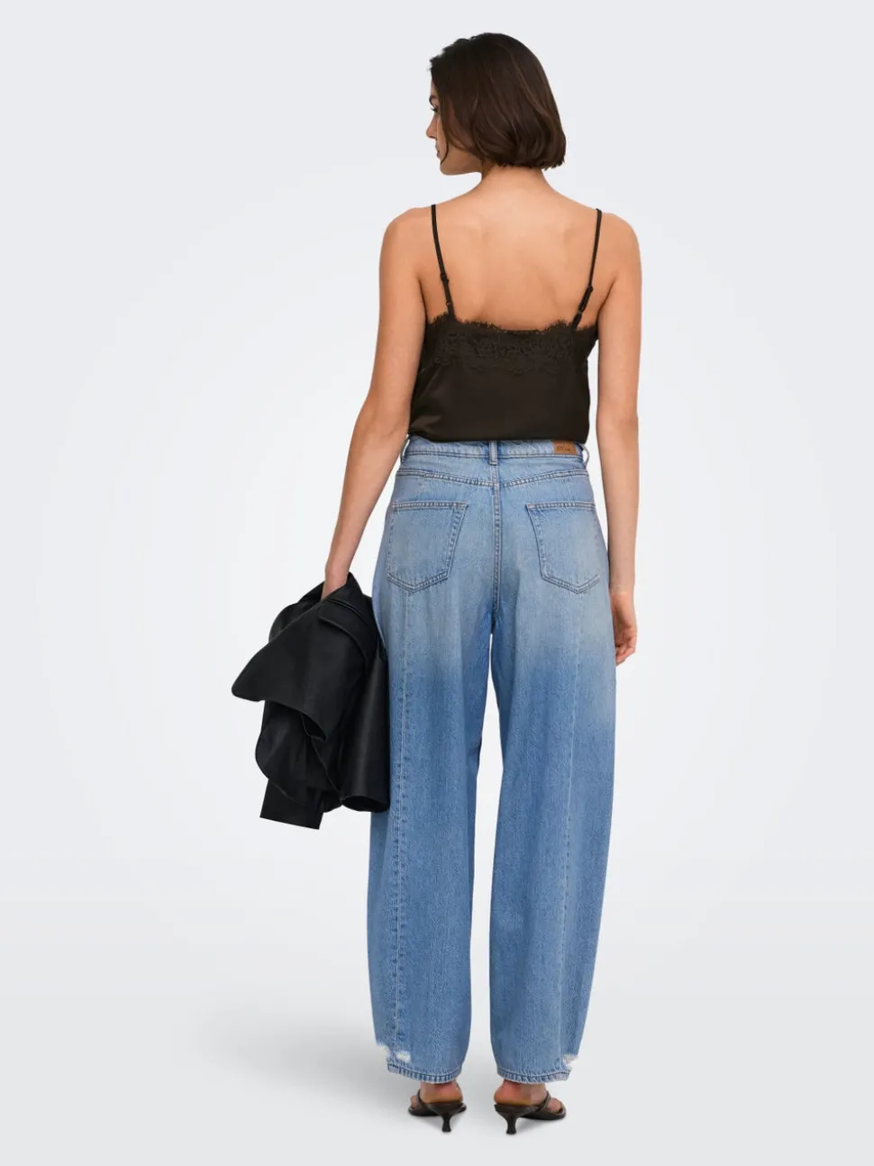 JDYSUSIE Medelhög midja Barrel-passform Jeans