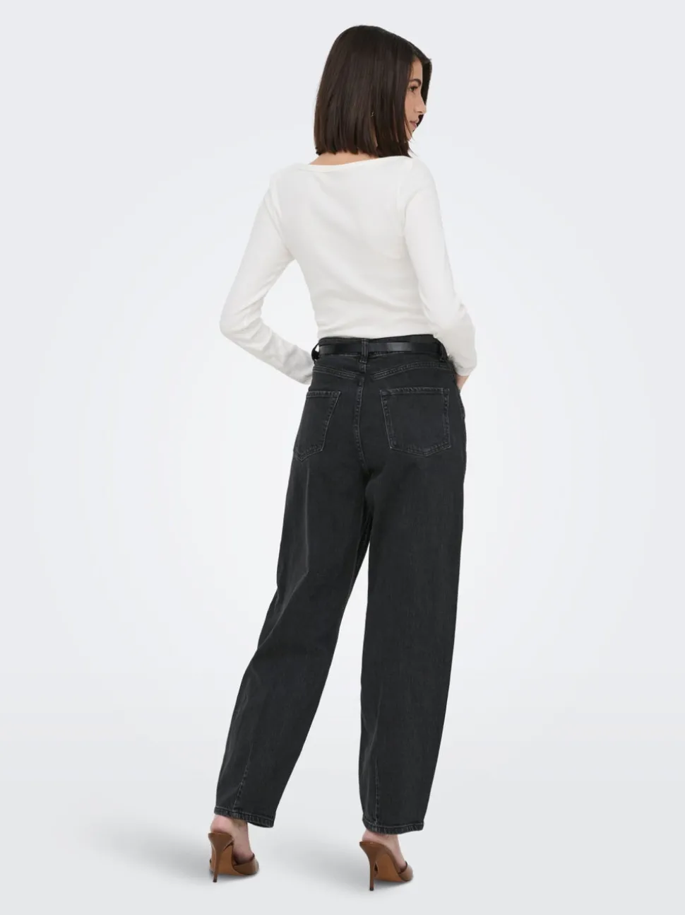 JDYSUSIE Medelhög midja Vida ben Jeans