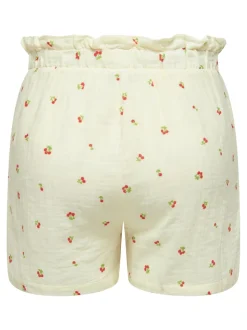JDYTHEIS Medelhög midja Normal passform Paperbag-shorts