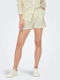 JDYTHEIS Medelhög midja Normal passform Paperbag-shorts