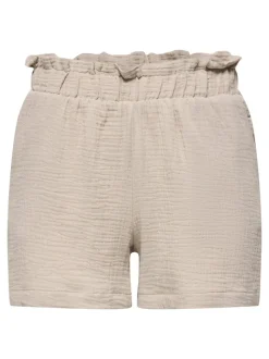 JDYTHEIS Medelhög midja Normal passform Paperbag-shorts