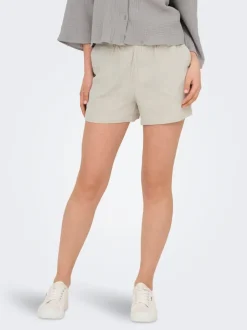 JDYTHEIS Medelhög midja Normal passform Paperbag-shorts