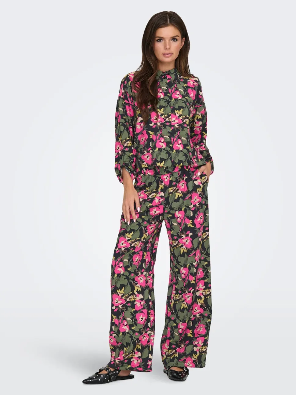 JDYTROYA Slim Straight Fit Byxor