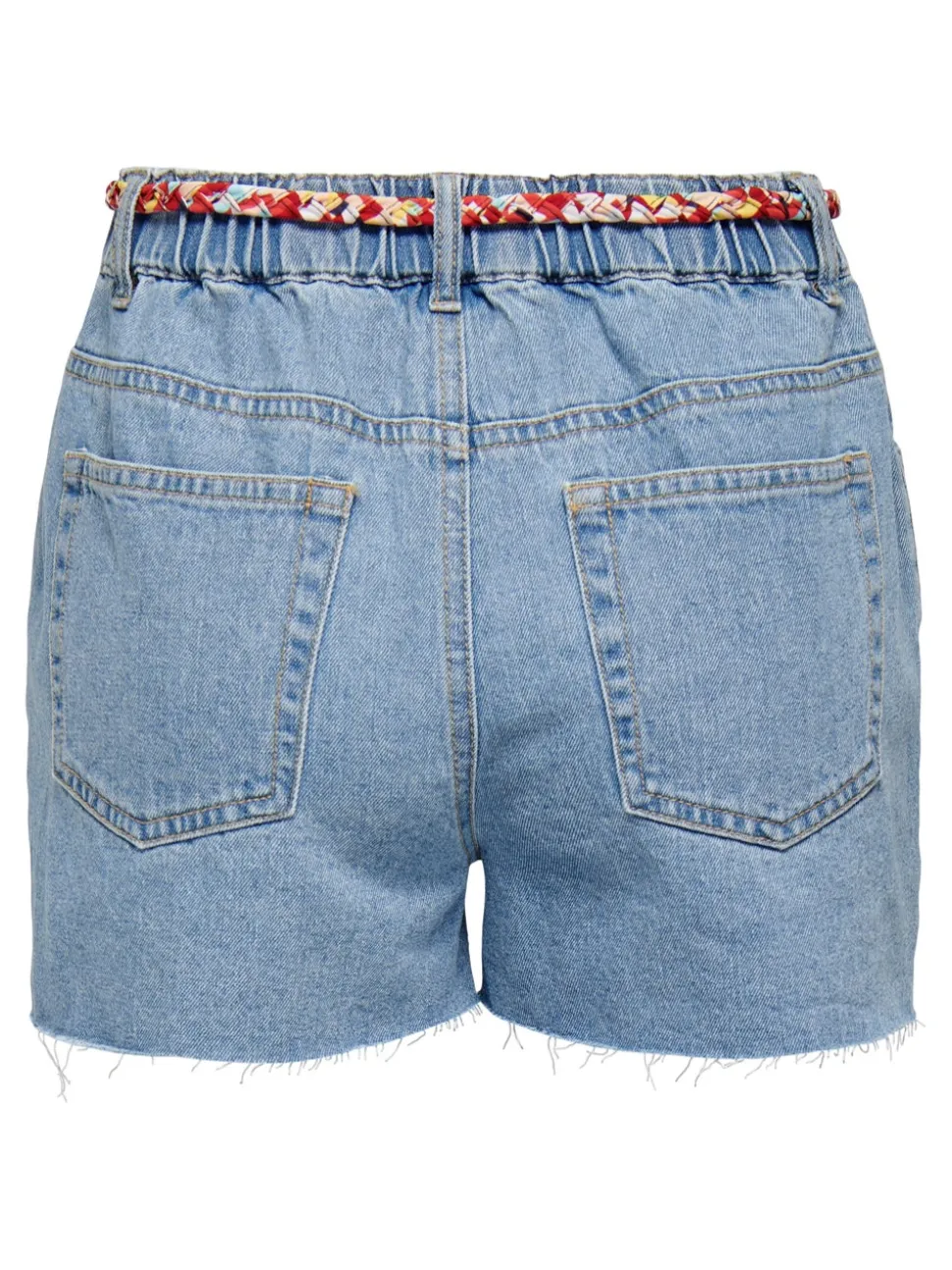 JDYZIGGA Hög midja Lös passform Denimshorts