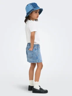 KMGCOMET Medelhög midja Vida ben Denimshorts