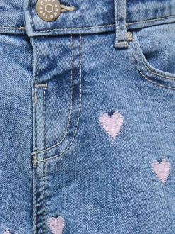 KMGJUICY Medelhög midja Normal passform Denimshorts