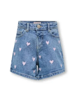 KMGJUICY Medelhög midja Normal passform Denimshorts