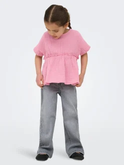 KMGJUICY Medelhög midja Vida ben Jeans