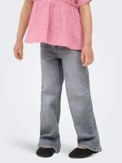 KMGJUICY Medelhög midja Vida ben Jeans