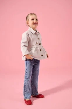 KMGJUICY Medelhög midja Vida ben Jeans