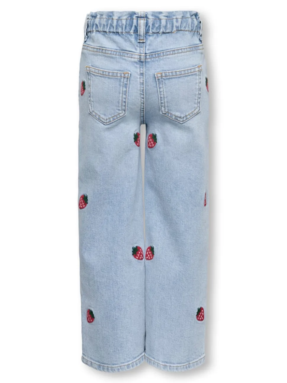 KMGLUNA Medelhög midja Rak passform Jeans