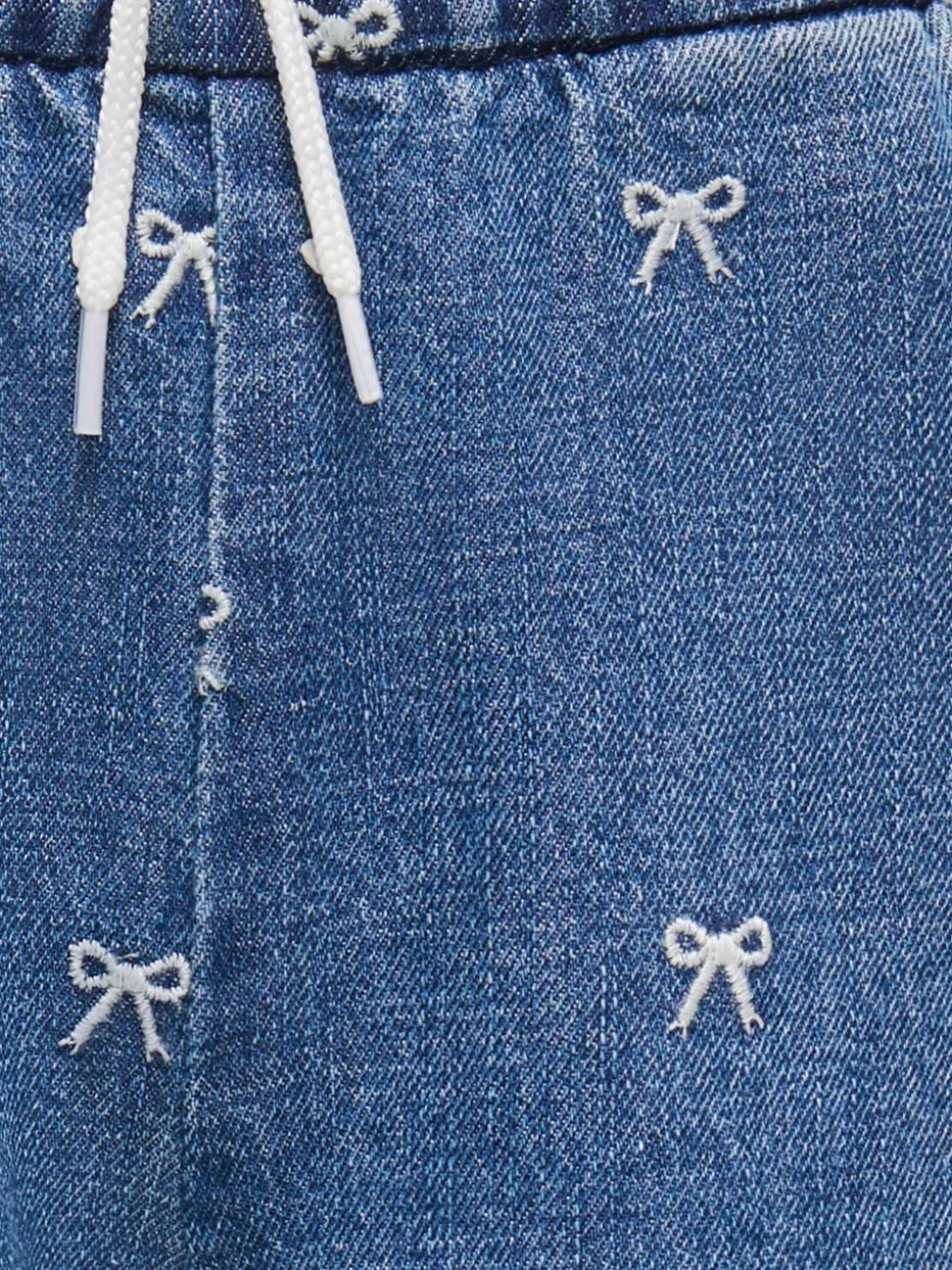 KMGPIERCE Bred passform - Beskuren Ankellängd Jeans