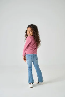 KMGROYAL Medelhög midja Utsvängd passform Jeans