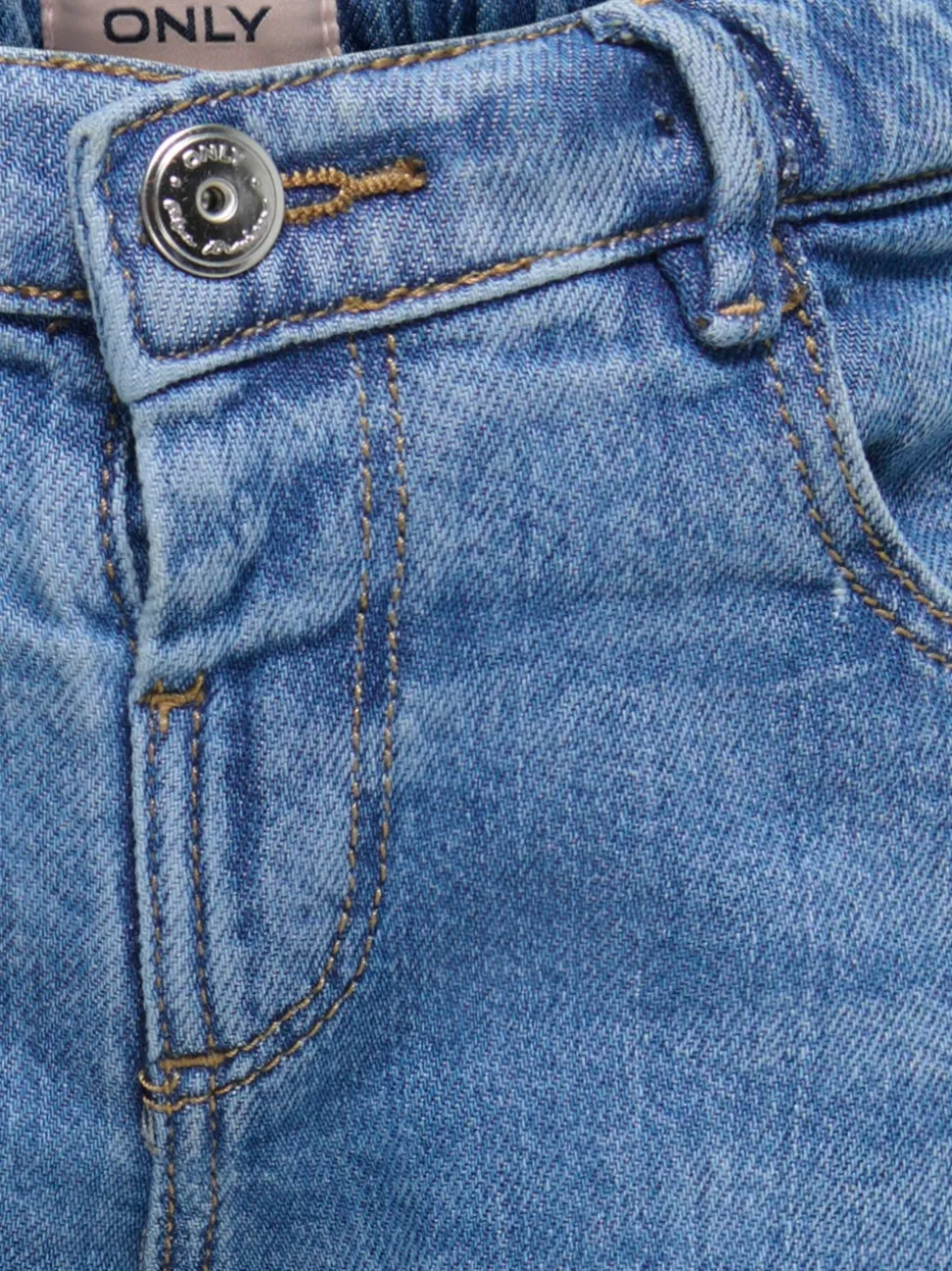 KMGVALENTINE Medelhög midja Rak passform Jeans