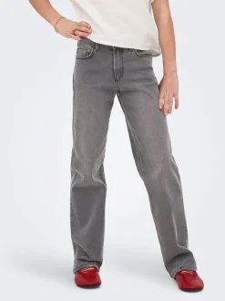 KOGBLAIR Medelhög midja Vida ben Jeans