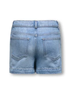 KOGCOMET Medelhög midja Vida ben Denimshorts