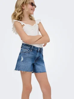 KOGGABI Hög midja Normal passform Denimshorts