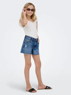 KOGGABI Hög midja Normal passform Denimshorts